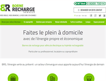 Tablet Screenshot of bornerecharge.com